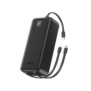 Foneng (PX108) 30000mAh 22.5W Power Bank with Built-In 3 Cables